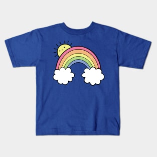 Sunshine and rainbows 1 Kids T-Shirt